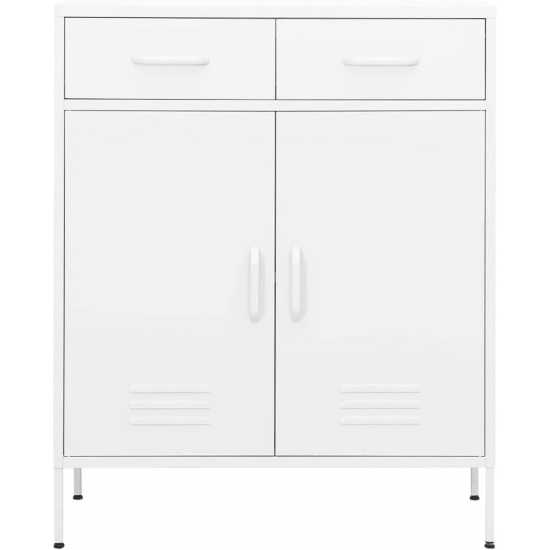 Kommode Lagerschrank Turen Schubladen Sideboard schwarz