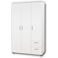 Stauraumschrank Jugendzimmer Kleiderschrank Drehturenschrank schwarz