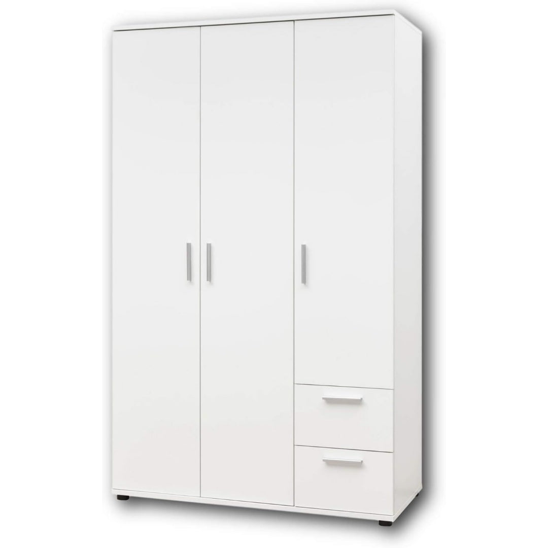 Stauraumschrank Jugendzimmer Kleiderschrank Drehturenschrank schwarz