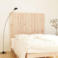 Bett fuer Schlafzimmer natur mit Tueren