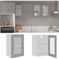 Stauraumschrank mit Tueren 20 x 30 x 30 Millimeter grau