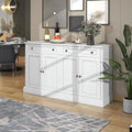 Kommode Sideboard Verstellbaren Regalboden Schubladen Kuchen natur
