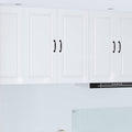 Aufbewahrungsschrank Hochglanz Kuchenschrank, Holzwerkstoff, Langlebiger Kuchen-Wandschrank natur
