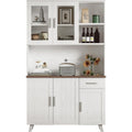 Stauraumschrank mit Schubladen 114x40x190cm braun